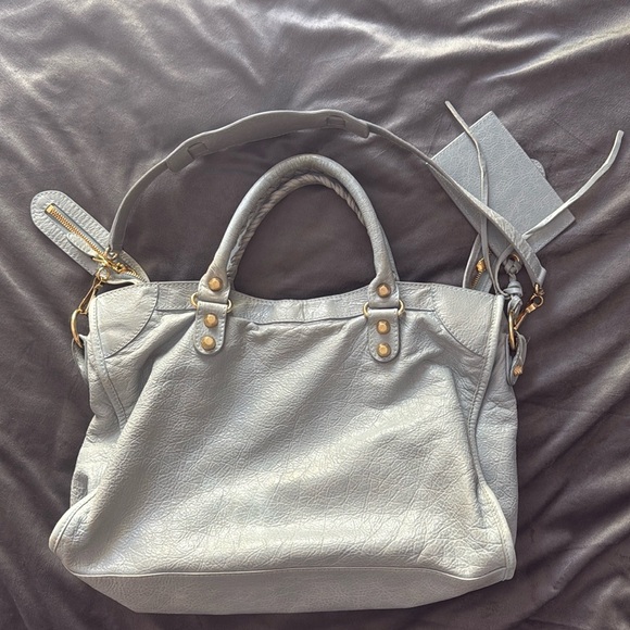 Balenciaga Le City Medium Leather Top Handle Bag - Picture 3 of 17